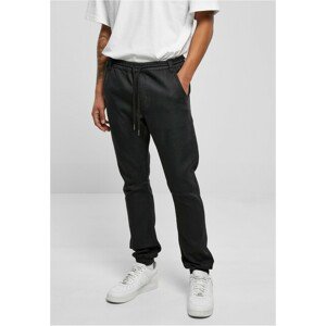 Urban Classics Knitted Denim Jogpants realblack washed - 3XL