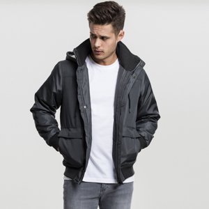 Urban Classics Heavy Hooded Jacket darkgrey - M