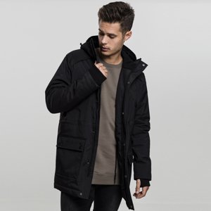 Urban Classics Hooded Heavy Thumbhole Parka black - S