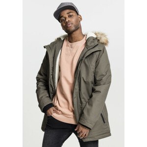 Urban Classics Heavy Cotton Imitation Fur Parka olive - L