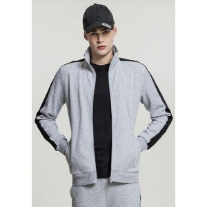 Urban Classics 2-Tone Interlock Track Jacket grey/black - M