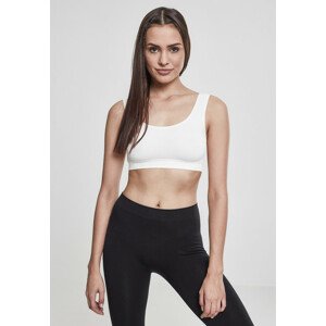 Urban Classics Ladies 2-Pack Seamless Bra white - XL