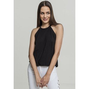 Urban Classics Ladies Neckholder Tanktop black - XL