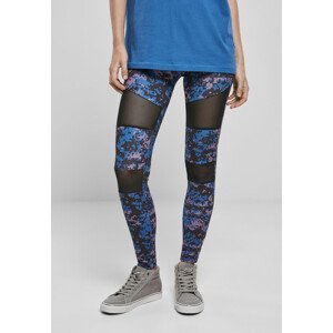 Urban Classics Ladies Camo Tech Mesh Leggings digital duskviolet camo - L