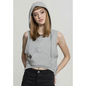 Urban Classics Ladies Hooded Terry Tank grey - M