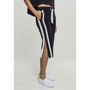 Urban Classics Ladies Taped Terry Culotte black/white - L