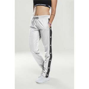 Urban Classics Ladies Button Up Track Pants wht/blk/wht - S