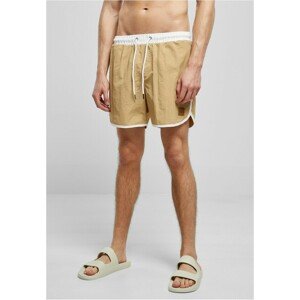 Urban Classics Retro Swimshorts white/unionbeige - 3XL