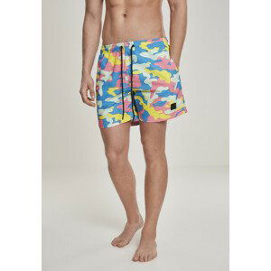 Urban Classics Camo Swim Shorts happy camo - XL