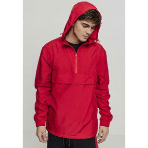 Urban Classics Basic Pullover fire red - M