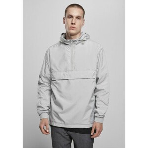 Urban Classics Basic Pull Over Jacket lightasphalt - L