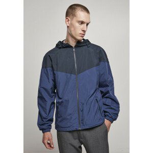 Urban Classics 2-Tone Tech Windrunner midnightnavy/darkblue - 3XL