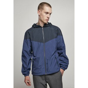 Urban Classics 2-Tone Tech Windrunner midnightnavy/darkblue - 4XL