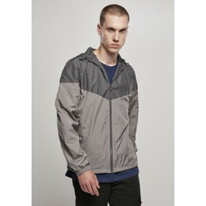 Urban Classics 2-Tone Tech Windrunner darkshadow/asphalt - 3XL