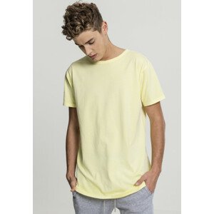 Urban Classics Garment Longshape Tee powderyellow - S