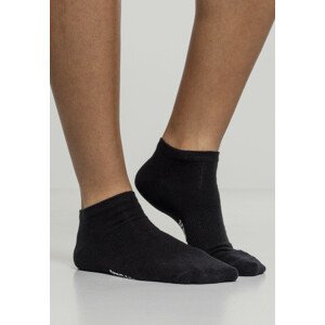 Urban Classics Logo No Show Socks 5-Pack black - 43–46