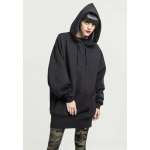 Urban Classics Ladies Long Oversize Hoody black - XL