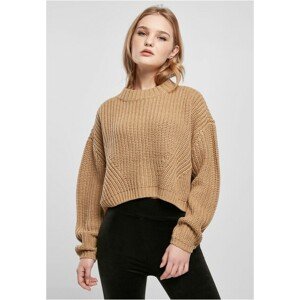 Urban Classics Ladies Wide Oversize Sweater unionbeige - M