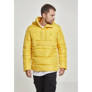 Urban Classics Pull Over Puffer Jacket chrome yellow - S