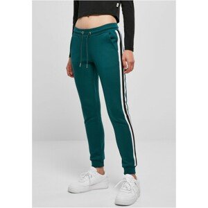 Urban Classics Ladies College Contrast Sweatpants jasper/white/black - 3XL