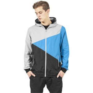 Urban Classics Zig Zag Windrunner blkturgry - M