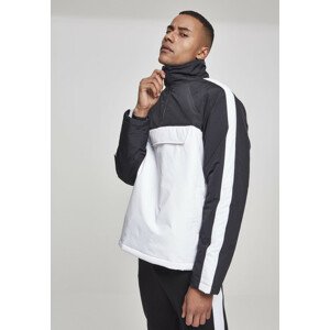 Urban Classics 2-Tone Padded Pull Over Jacket white/black - L