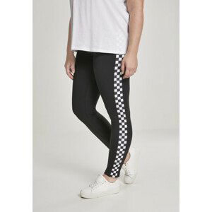 Urban Classics Ladies Side Check Leggings blk/chess - XS