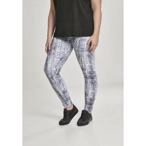 Urban Classics Ladies Pattern Leggings snake - 4XL