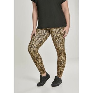 Urban Classics Ladies Pattern Leggings leo - 5XL