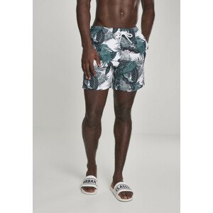 Urban Classics Pattern?Swim Shorts palm leaves - 3XL