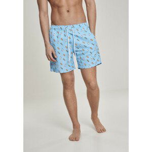 Urban Classics Pattern?Swim Shorts lightblue/ice - 5XL