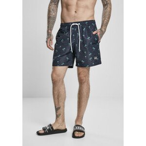 Urban Classics Pattern Swim Shorts island aop - 3XL