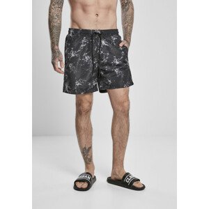 Urban Classics Pattern Swim Shorts scratch aop - L