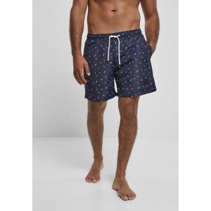 Urban Classics Pattern Swim Shorts sunglasses aop - L