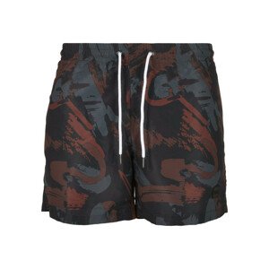 Urban Classics Pattern Swim Shorts 80's aop - L