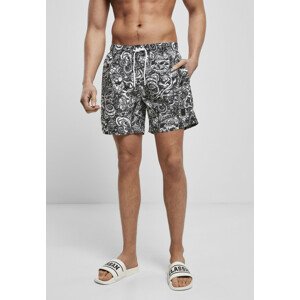 Urban Classics Pattern Swim Shorts tattoo aop - 3XL