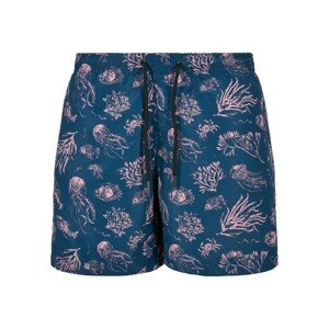 Urban Classics Pattern Swim Shorts nautical aop - L