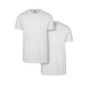 Urban Classics Basic Tee 2-Pack white/white - 5XL