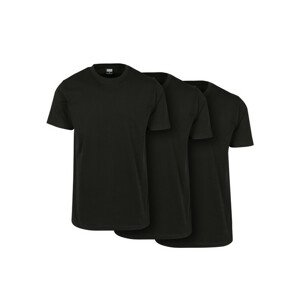 Urban Classics Basic Tee 3-Pack black/black/black - 5XL