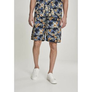 Urban Classics Pattern Resort Shorts hibiscus - L