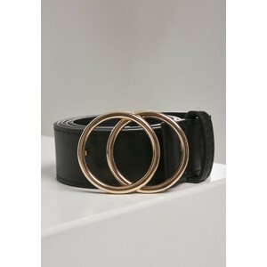 Urban Classics Ring Buckle Belt black - S