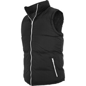 Urban Classics Contrast Bubble Vest blk/wht - XS