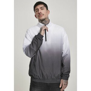 Urban Classics Gradient Pull Over Jacket black/white - L