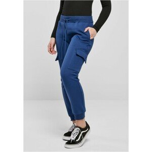 Urban Classics Ladies Cargo Sweat Pants spaceblue - XXL