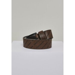 Urban Classics Allover Logo Belt brown - L/XL