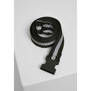 Urban Classics Reflective Belt black/black/silver - L/XL