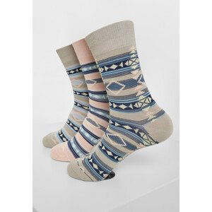 Urban Classics Inka Socks 3-Pack multicolor - 43–46