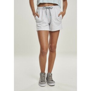 Urban Classics Ladies Beach Terry Shorts lightgrey - M