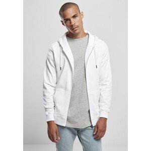 Urban Classics Basic Terry Zip Hoody white - L