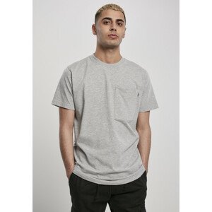 Urban Classics Basic Pocket Tee grey - L